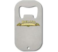 The Land of Kings and Castles - Abridor de botellas de acero inoxidable, color plateado