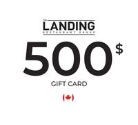 The Landing Restaurant Group Gift Card 500 CAD Key - CANADA