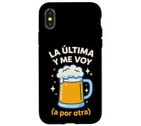 The Last and I'm Going For Other Funny Beer Jarra Carcasa para iPhone X/XS