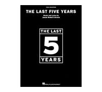 The last five years - vocal selections piano, voix, guitare