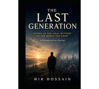 THE LAST GENERATION Living as the Final Witness to the World You Knew: A Philosophy for Eras That End