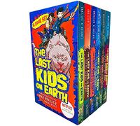 The Last Kids On Earth 6 Books Collection Set by Max Brallier (Last Kids On Earth, Zombie Parade, Nightmare King, Cosmic Beyond, Midnight Blade & Skeleton Road)