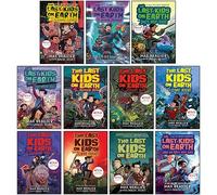 The Last Kids On Earth Series Books 1 - 11 Collection Set By Max Brallier(Last Kids On Earth, Zombie Parade, Nightmare King, Cosmic Beyond, Midnight Blade, Skeleton Road, June's Wild Flight & More)