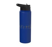 The Last of The Bugs Vintage Insect Music Graphic Stainless Steel Insulated Water Bottle