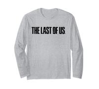The Last of Us Black Text Logo Video Game Manga Larga