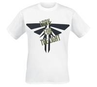 The Last Of Us Design Firefly Men's Short-Sleeved T-Shirt Regular White/Regular