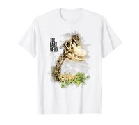 The Last of Us Dinosaur Skeleton Illustration Video Game Camiseta