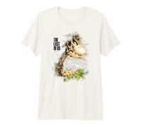 The Last of Us Dinosaur Skeleton Illustration Video Game Camiseta Premium