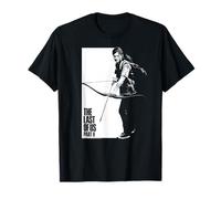 The Last of Us Ellie Bow Black and White Video Game Camiseta