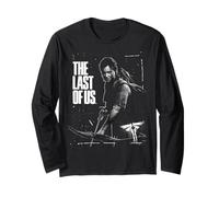 The Last of Us Ellie Readys Bow Black and White Portrait Manga Larga