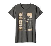 The Last of Us Ellie with Guitar Edgy Video Game Camiseta, Mujer, Asfalto, 3XL