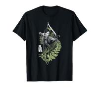 The Last of Us Ellie with Moth and Leaves Video Game Camiseta