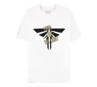The last of us fire fly design hombre camiseta blanco xl 100% algodón