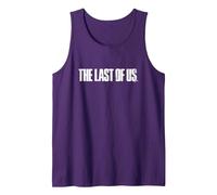 The Last of Us Iconic Distressed Big Chest Logo V2 Camiseta sin Mangas, Hombre, Morado, XL