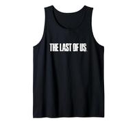The Last of Us Iconic Distressed Big Chest Logo V2 Camiseta sin Mangas, Hombre, Negro, S