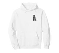 The Last of Us Left Pocket Distressed Logo Bright Lettering Sudadera con Capucha