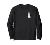 The Last of Us Left Pocket Distressed Logo Dark Lettering Manga Larga