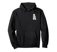 The Last of Us Left Pocket Distressed Logo Dark Lettering Sudadera con Capucha