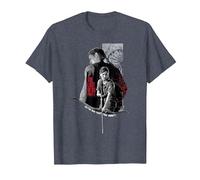 The Last of Us Part II Abby Ellie I'm The One That You Want Camiseta, Hombre, Azul Jaspeado, 4XL
