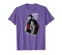 The Last of Us Part II Abby Ellie I'm The One That You Want Camiseta, Hombre, Morado Jaspeado, M