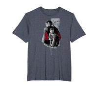 The Last of Us Part II Abby Ellie I'm The One That You Want Camiseta, Hombre Tallas Grandes, Azul Jaspeado, 4X Alto