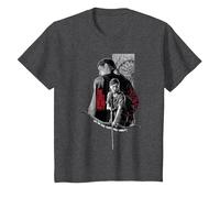 The Last of Us Part II Abby Ellie I'm The One That You Want Camiseta, Niños, Jaspeado Oscuro, 4 años