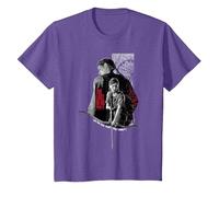 The Last of Us Part II Abby Ellie I'm The One That You Want Camiseta, Niños, Morado Jaspeado, 4 años