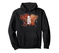 The Last of Us Part II Bold Text Red Cordyceps Background Sudadera con Capucha