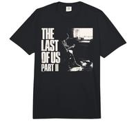 The Last of Us Part II Ellie Playing Guitar Black & White Comfort Colors Adult Heavyweight T-Shirt