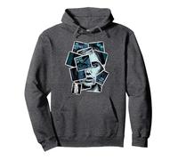 The Last of Us Part II Ellie You Can't Stop This Portrait Sudadera con Capucha, Unisex para Adultos, Jaspeado Oscuro, S