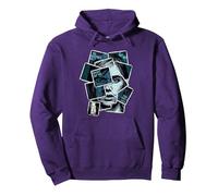 The Last of Us Part II Ellie You Can't Stop This Portrait Sudadera con Capucha, Unisex para Adultos, Morado, XXL