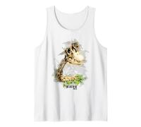 The Last of Us Part II Hat On A Dinosaur Watercolor Style Camiseta sin Mangas