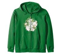 The Last of Us Part II Watercolor Floral Big Chest Logo Sudadera con Capucha