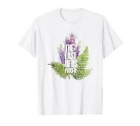 The Last of Us Part II Watercolor Lavender Big Chest Logo Camiseta