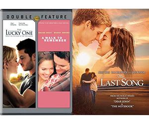 The Last Song + The Lucky One & A Walk to Remember Romance Movies DVD A walk to Remember Triple Set Double Love Twice as Much