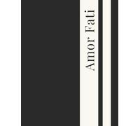 The Latin Edit: Amor Fati - Azure Dusk Journal: Dark Grey Minimalist Notebook for Journaling, Notes & Daily Planning