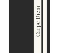 The Latin Edit: Carpe Diem Azure Dusk: Minimalist Latin Quote Notebook | Premium Blue Aesthetic Journal for Writing, Notes & Reflection