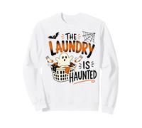 The Laundry Is Haunted Halloween Funny Sudadera