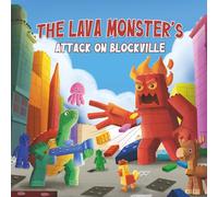 The Lava Monster's attack on Blockville