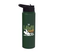 The Lawn Ranger Rides Again - Mower Mowing - Lawn Caretaker Stainless Steel Insulated Water Bottle
