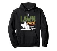 The Lawn Ranger Rides Again - Mower Mowing - Lawn Caretaker Sudadera con Capucha