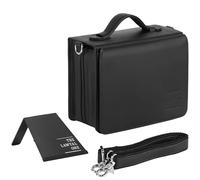 The LAWYAL ONE Habersack 2024 - Funda para lápices, marcapáginas, sujetalibros, soporte de piel sintética, color negro, Schwar, Bolsa de Habersack