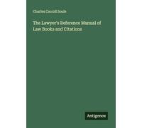 The Lawyer's Reference Manual of Law Books and Citations