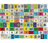 the lazy panda card company 100 postales motivacionales e inspiradoras - 100 diseños diferentes (100 motivaciones), mixto