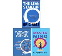 The Lean Startup, Managing Business Start-Ups & The Master Mind 3 Books Collection Set