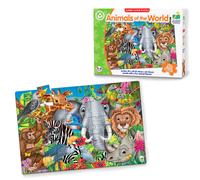 The Learning Journey: Jumbo Floor Puzzles - Animals of The World - Kids Puzzles Kids Floor Puzzles For Kids Ages 4-8 Animal Puzzle Award