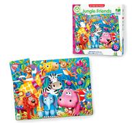 The Learning Journey My First Big Floor Puzzle - Jungle Friends - 12-Piece Toddler Puzzle (2 x 1.5 feet) - Educational Gifts for Boys & Girl