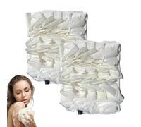 The Leeffa - The Leeffa Soft Loofah and Washcloth, esponja de lufa Leeffa, esponja de lufa de ducha 2 en 1, esponja de lufa de baño 2 en 1, para una limpieza suave en la ducha. (2 pcs)