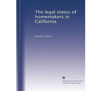 The legal status of homemakers in California