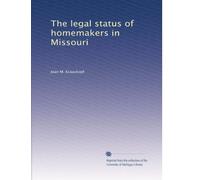The legal status of homemakers in Missouri